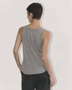 Everlane Loungewear|Tees*The Perform Tank Heathered Grey / Olive