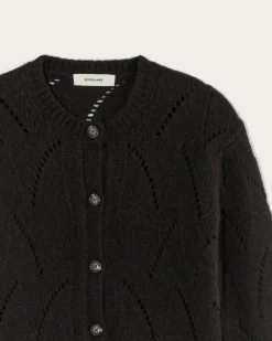 Everlane Sweaters|Crew Sweaters*The Pointelle Cardigan in Cloud