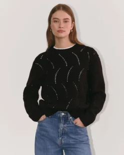 Everlane Sweaters|Crew Sweaters*The Pointelle Sweater in Cloud