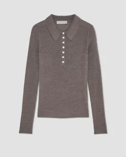 Everlane Sweaters*The Polo in Ultrasoft Merino