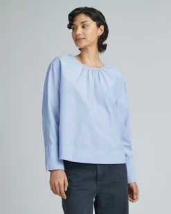 Everlane Tops*The Poplin Breeze Shirt Light Blue