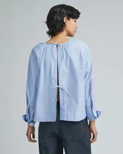 Everlane Tops*The Poplin Breeze Shirt Light Blue