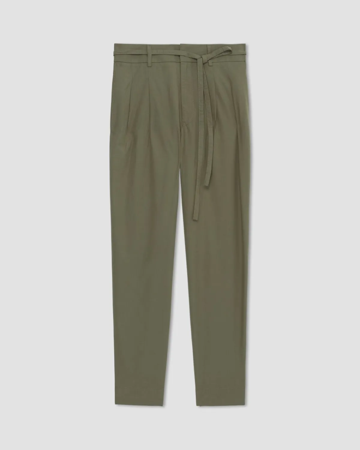 Everlane Pants|Pull-On Pants*The Poplin Pleated Taper Pant Kalamata