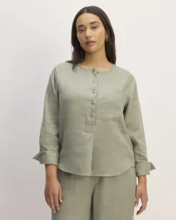 Everlane Tops*The Popover Shirt in Linen