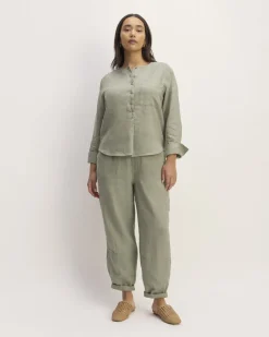 Everlane Tops*The Popover Shirt in Linen