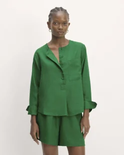 Everlane Tops*The Popover Shirt in Linen