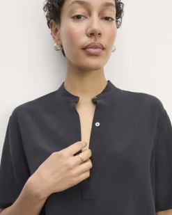 Everlane Tops*The Popover Top in Washable Silk