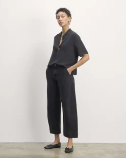 Everlane Tops*The Popover Top in Washable Silk