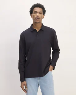 Everlane Shirts|Long Sleeve Shirts*The Premium Weight Long-Sleeve Polo