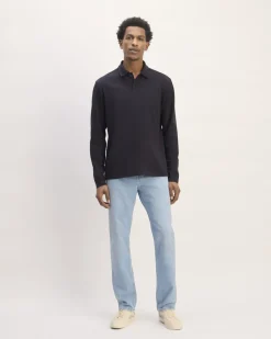 Everlane Shirts|Long Sleeve Shirts*The Premium Weight Long-Sleeve Polo