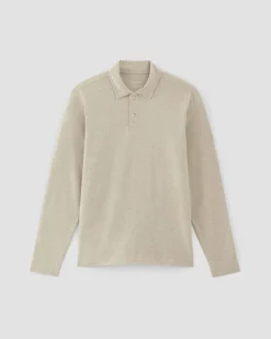 Everlane Shirts|Long Sleeve Shirts*The Premium Weight Long-Sleeve Polo