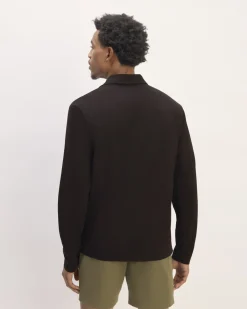 Everlane Shirts|Long Sleeve Shirts*The Premium Weight Long-Sleeve Polo