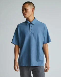 Everlane Shirts|Short Sleeve Shirts*The Premium Weight Relaxed Polo Bluefin