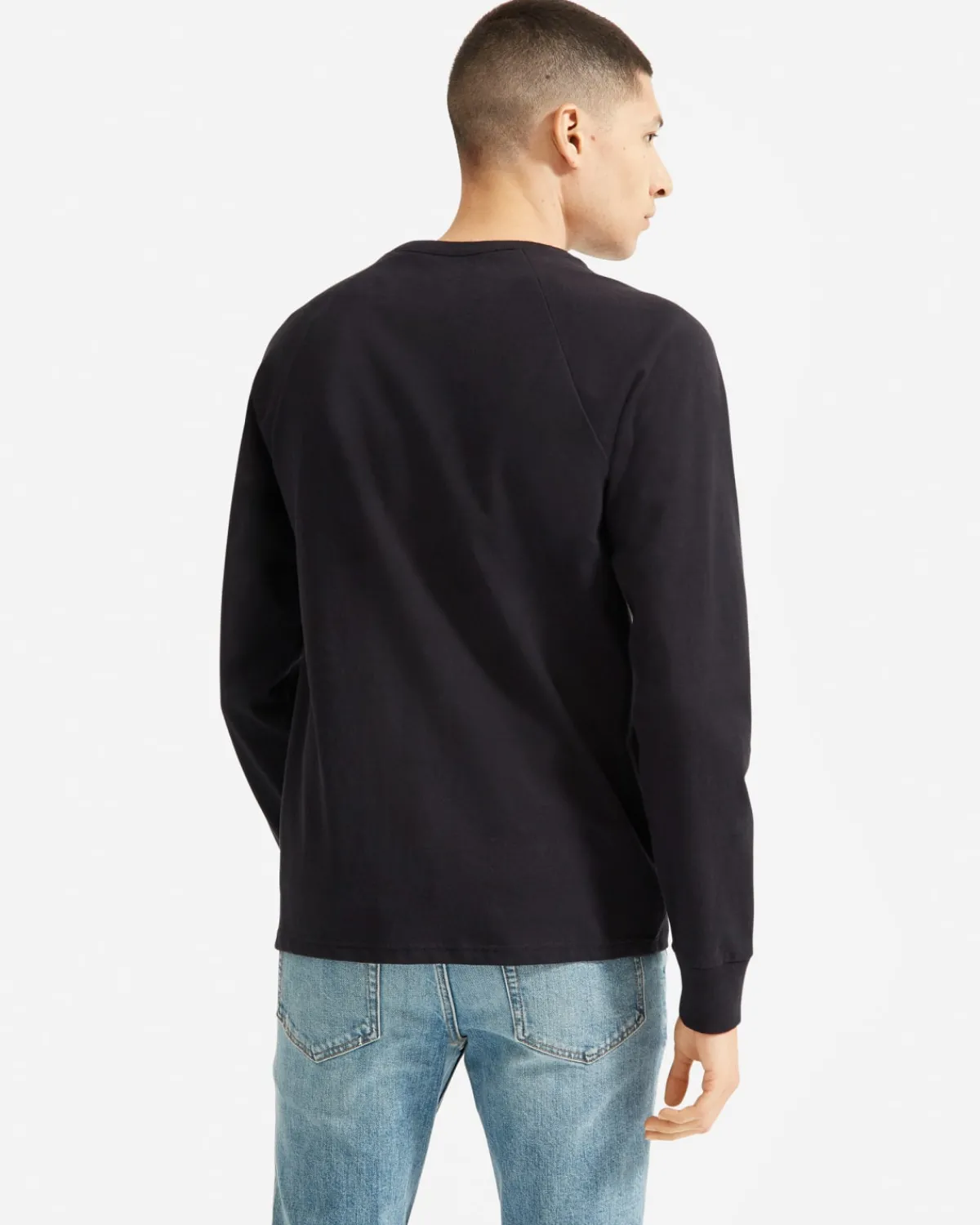 Everlane Tees*The Premium-Weight Long-Sleeve Crew | Uniform