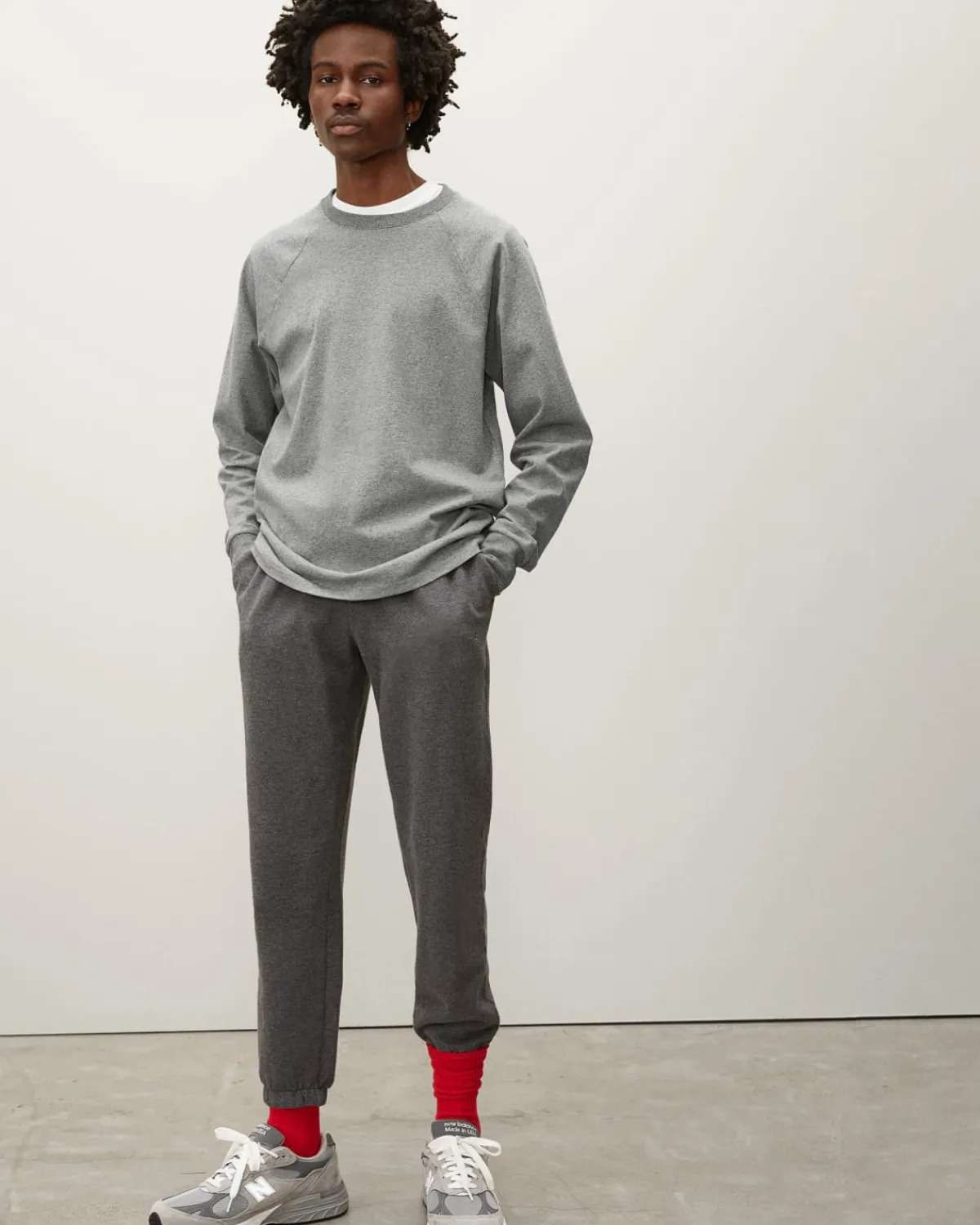 Everlane Tees*The Premium-Weight Long-Sleeve Crew | Uniform