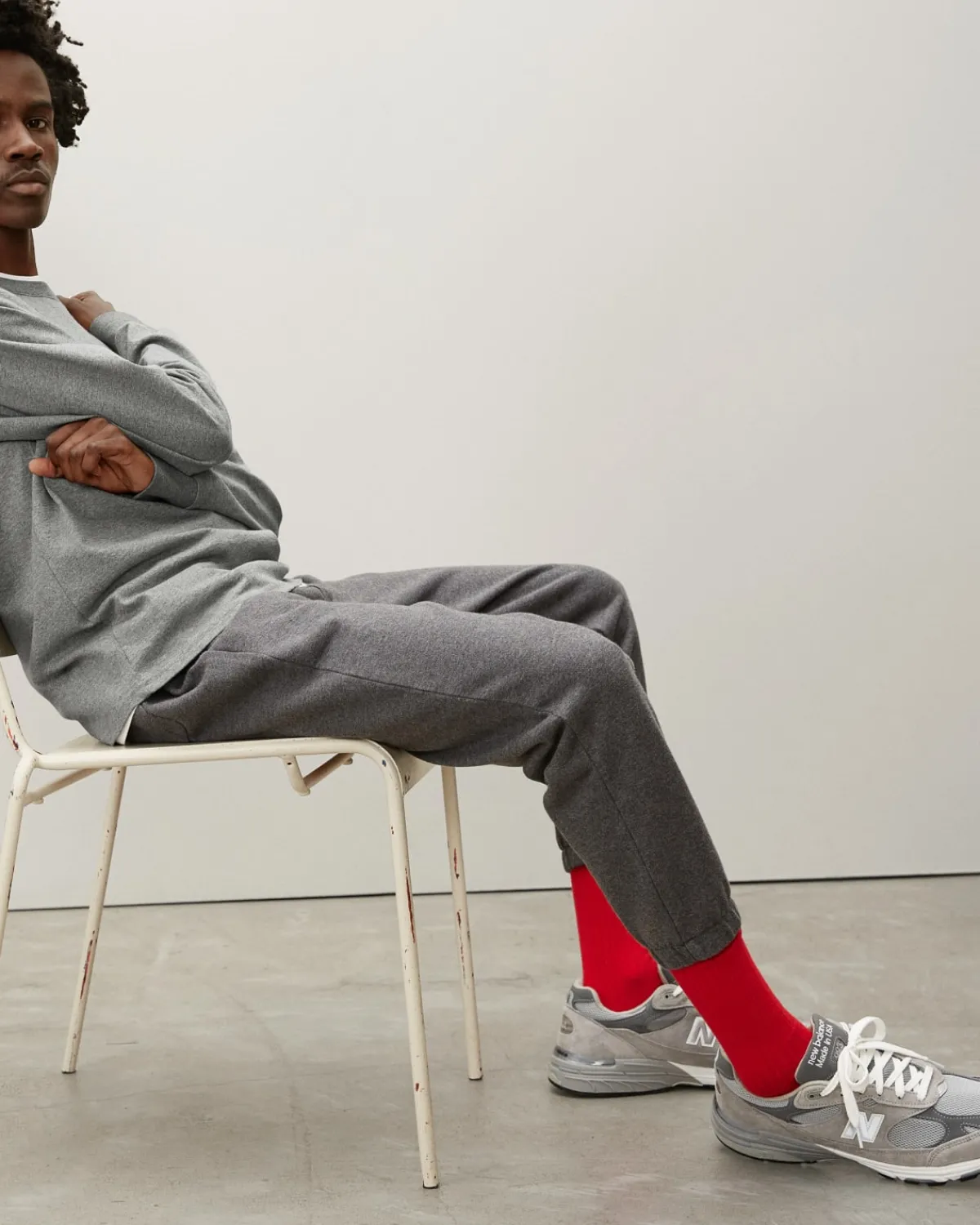 Everlane Tees*The Premium-Weight Long-Sleeve Crew | Uniform