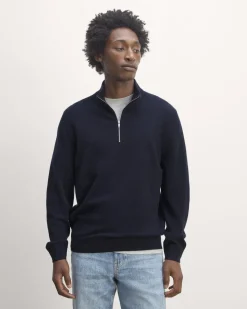 Everlane Sweaters|Turtleneck Sweaters*The Quarter-Zip in Cashmere