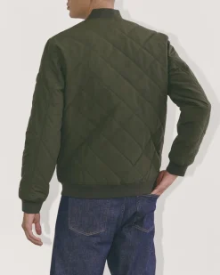 Everlane Jackets & Coats|Shirts*The Quilted Bomber Toasted Coconut