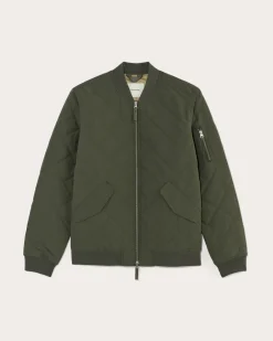 Everlane Jackets & Coats|Shirts*The Quilted Bomber Toasted Coconut