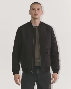 Everlane Jackets & Coats|Shirts*The Quilted Bomber Toasted Coconut