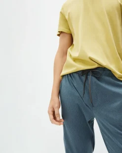 Everlane Pants|Pull-On Pants*The ReNew Air Pant Heathered Kingfisher Blue
