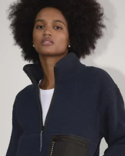 Everlane Loungewear*The ReNew Fleece Oversized Half-Zip