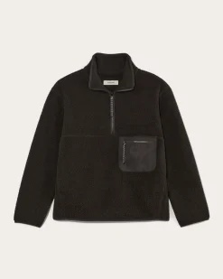 Everlane Loungewear*The ReNew Fleece Oversized Half-Zip