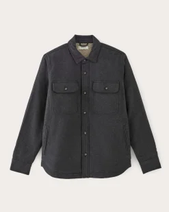 Everlane Jackets & Coats|Shirts*The ReNew Fleece-Lined Heavyweight Overshirt Deep Navy