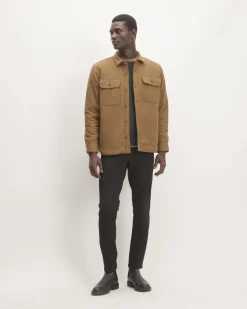 Everlane Jackets & Coats|Shirts*The ReNew Fleece-Lined Heavyweight Overshirt Deep Navy