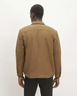 Everlane Jackets & Coats|Shirts*The ReNew Fleece-Lined Heavyweight Overshirt Deep Navy