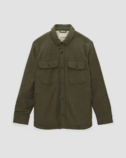 Everlane Jackets & Coats|Shirts*The ReNew Fleece-Lined Heavyweight Overshirt Deep Navy