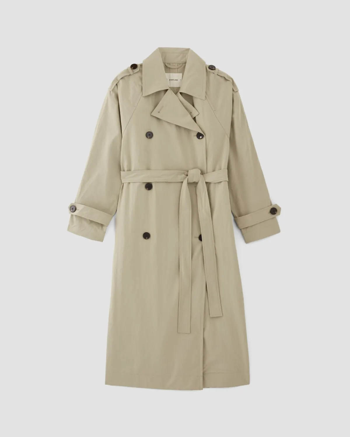 Everlane Jackets & Coats*The ReNew Long Trench Coat Trench Coat Khaki