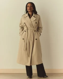 Everlane Jackets & Coats*The ReNew Long Trench Coat Trench Coat Khaki