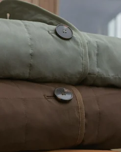 Everlane Jackets & Coats|Puffers & Quilted Jackets*The ReNew Quilted Long Liner Sage Green