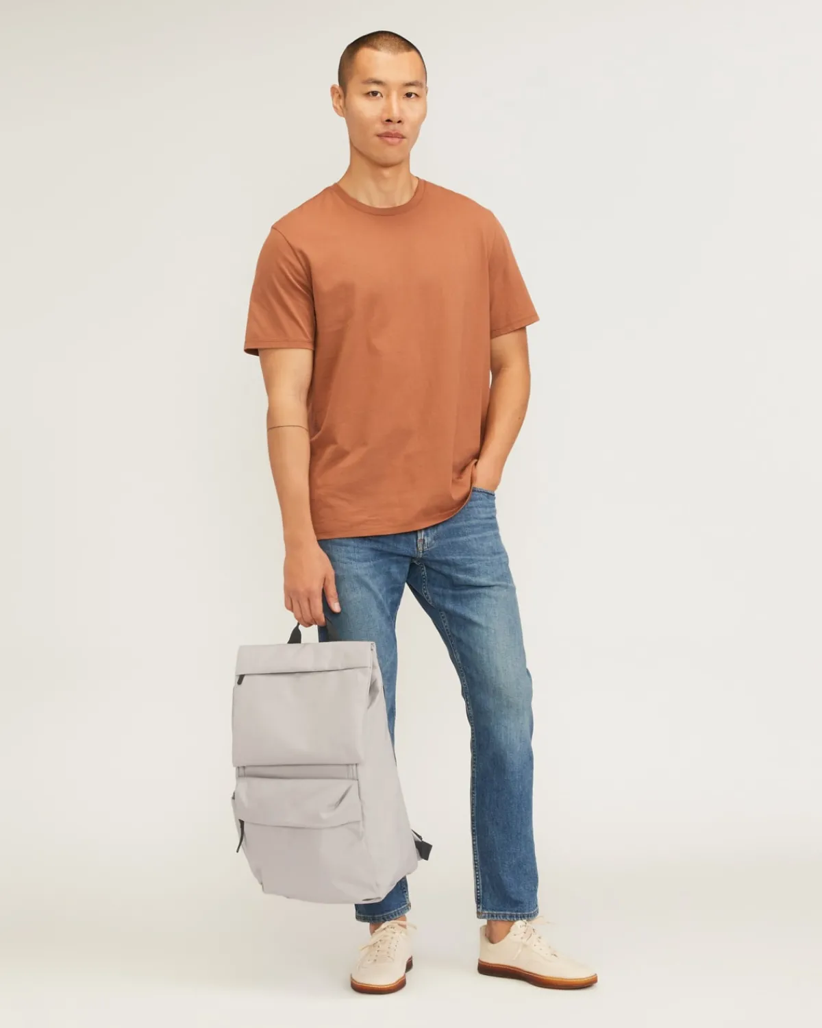 Everlane Accessories|Shoes*The ReNew Transit Backpack Natural Canvas / Dark Sapphire / Argan Oil