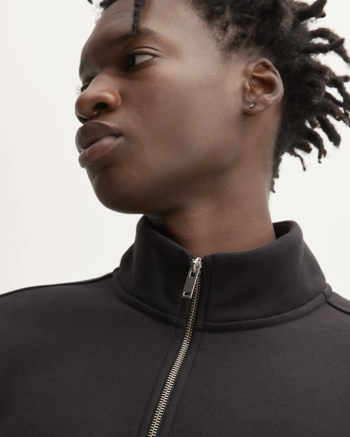 Everlane Shirts|Long Sleeve Shirts*The ReTrack Fleece Half-Zip