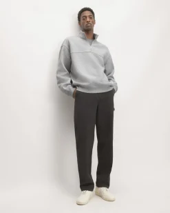 Everlane Shirts|Long Sleeve Shirts*The ReTrack Fleece Half-Zip