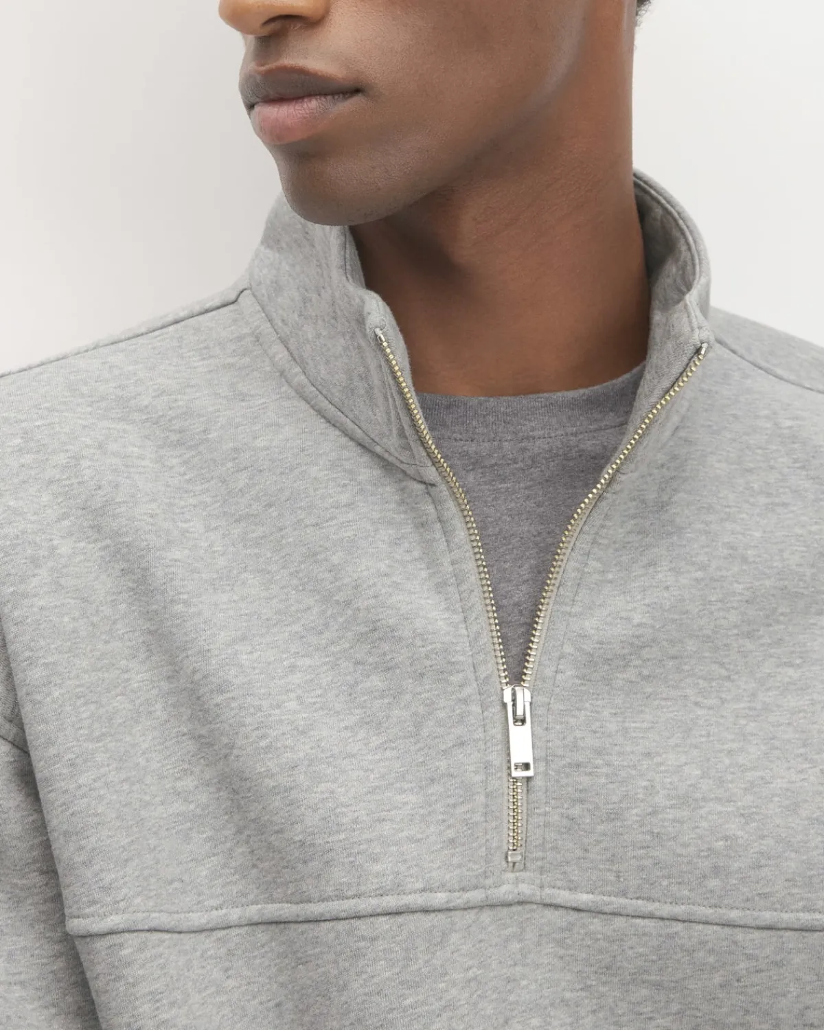 Everlane Shirts|Long Sleeve Shirts*The ReTrack Fleece Half-Zip