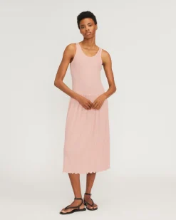 Everlane Dresses*The Rib Soft Knit Scoop-Neck Dress