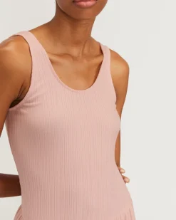 Everlane Dresses*The Rib Soft Knit Scoop-Neck Dress