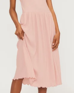 Everlane Dresses*The Rib Soft Knit Scoop-Neck Dress