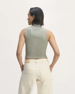 Everlane Tees|Tank Tops*The Ribbed Mockneck Tank
