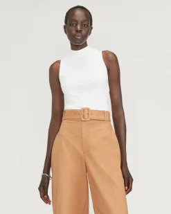 Everlane Tees|Tank Tops*The Ribbed Mockneck Tank