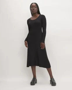 Everlane Dresses*The Ribbed Scoopneck Dress