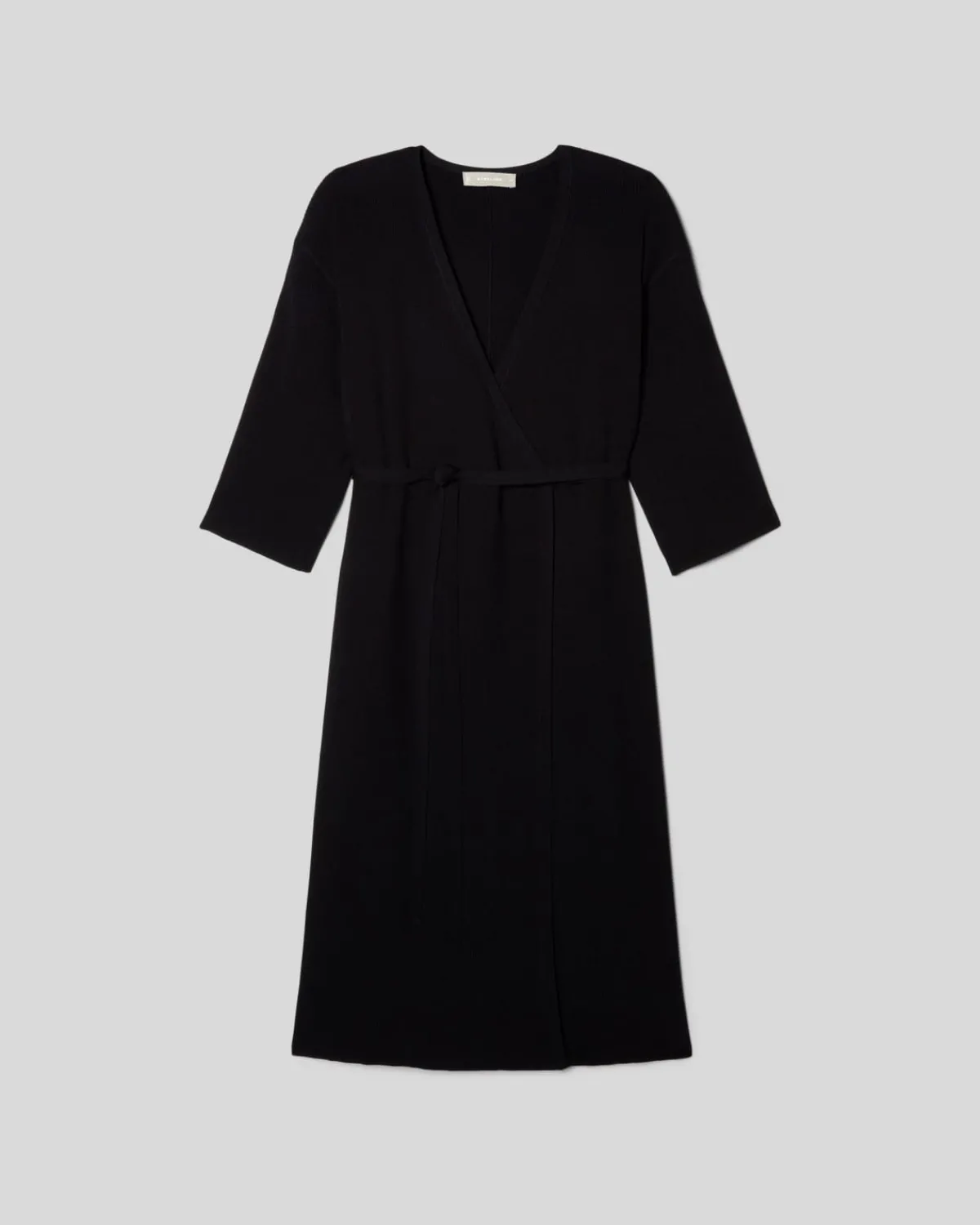 Everlane Dresses*The Ribbed Wrap Midi Dress
