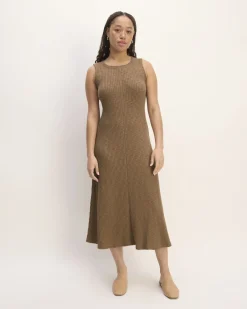 Everlane Dresses*The Rib-Knit A-Line Tank Dress