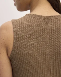Everlane Dresses*The Rib-Knit A-Line Tank Dress