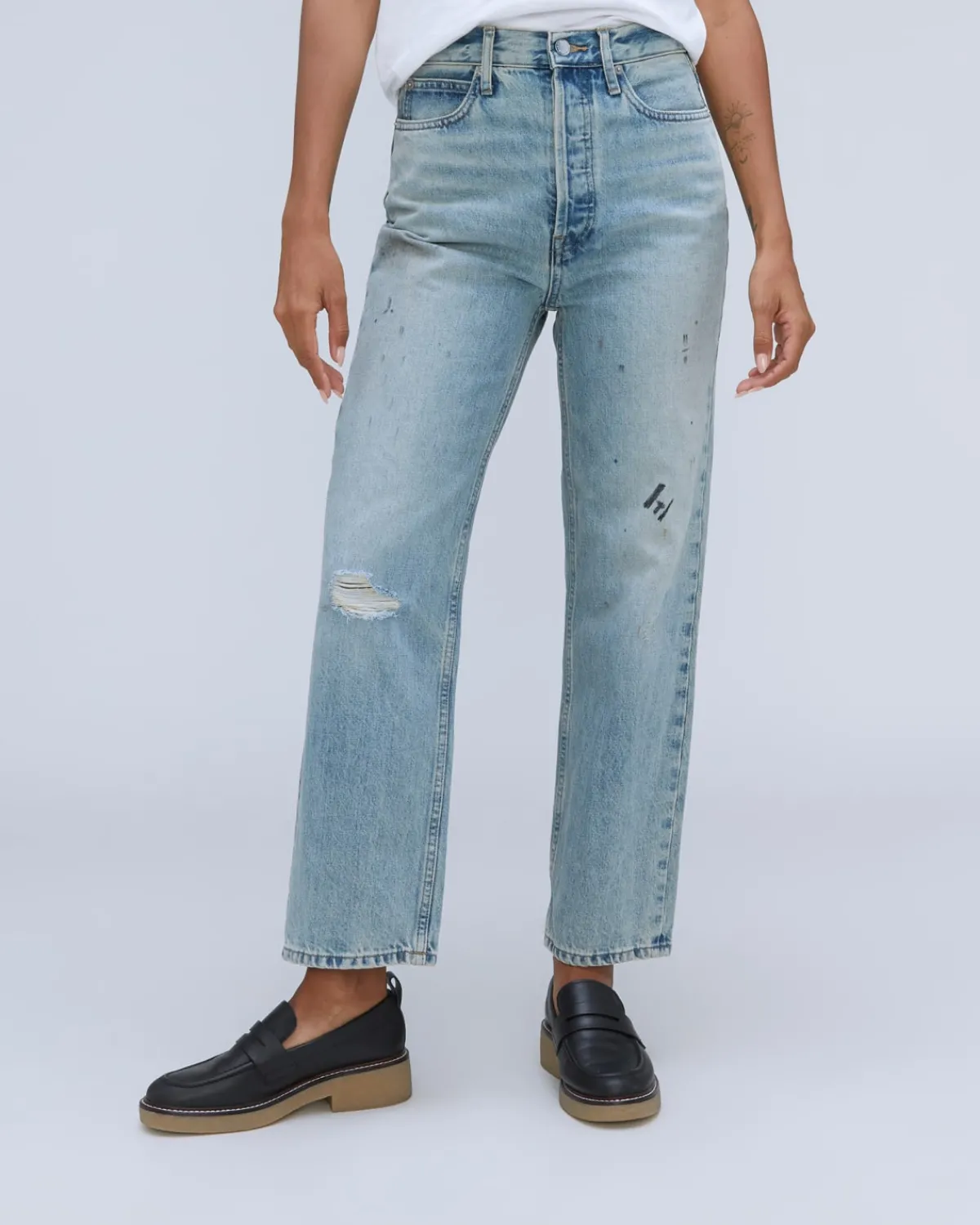 Everlane Jeans|Straight Jeans*The Rigid Way-High® Jean