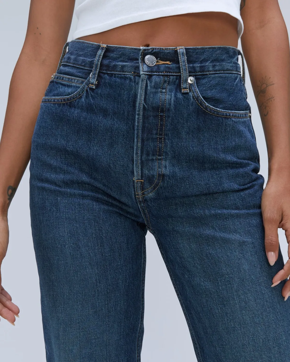Everlane Jeans|Straight Jeans*The Rigid Way-High® Jean