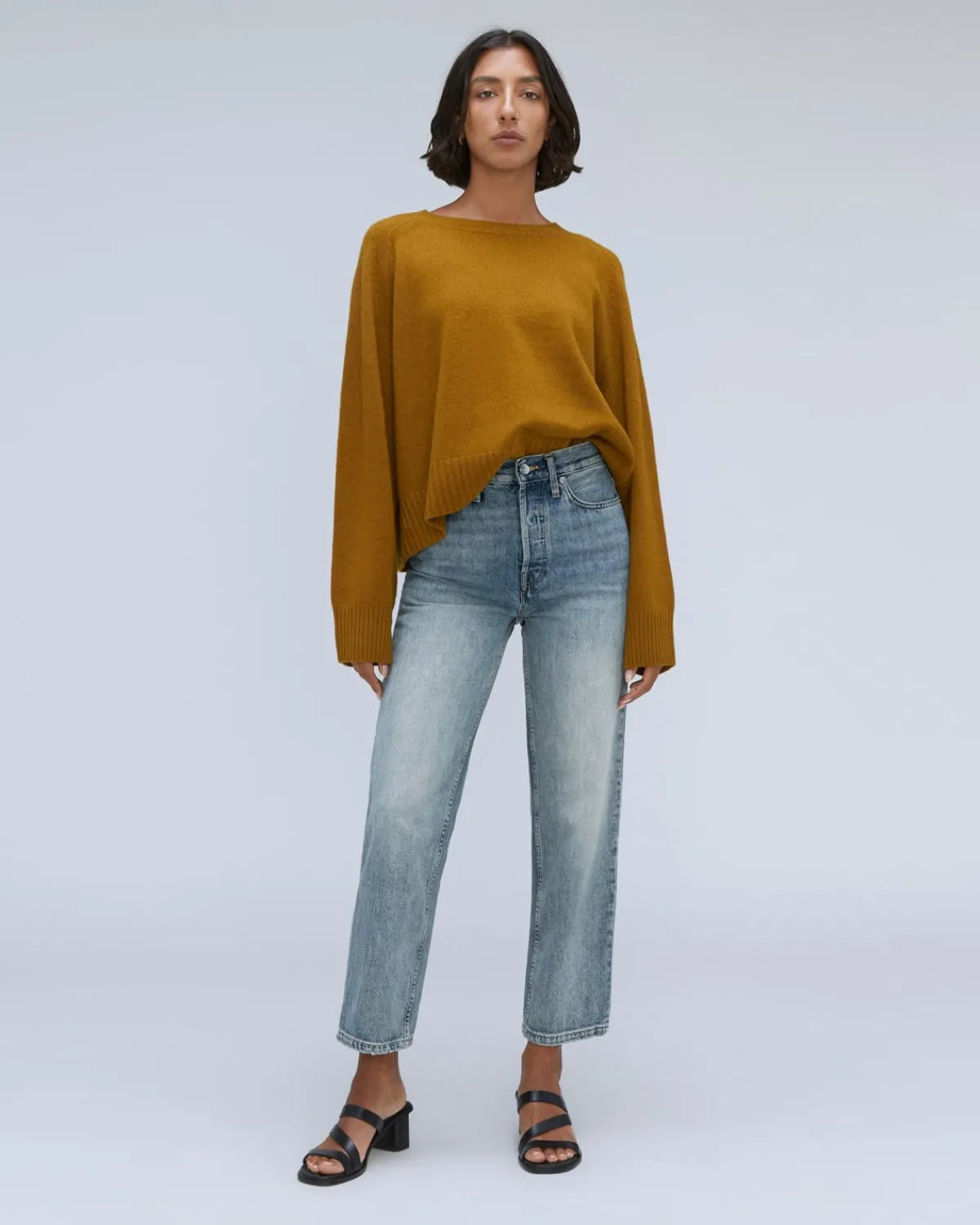 Everlane Jeans|Straight Jeans*The Rigid Way-High® Jean